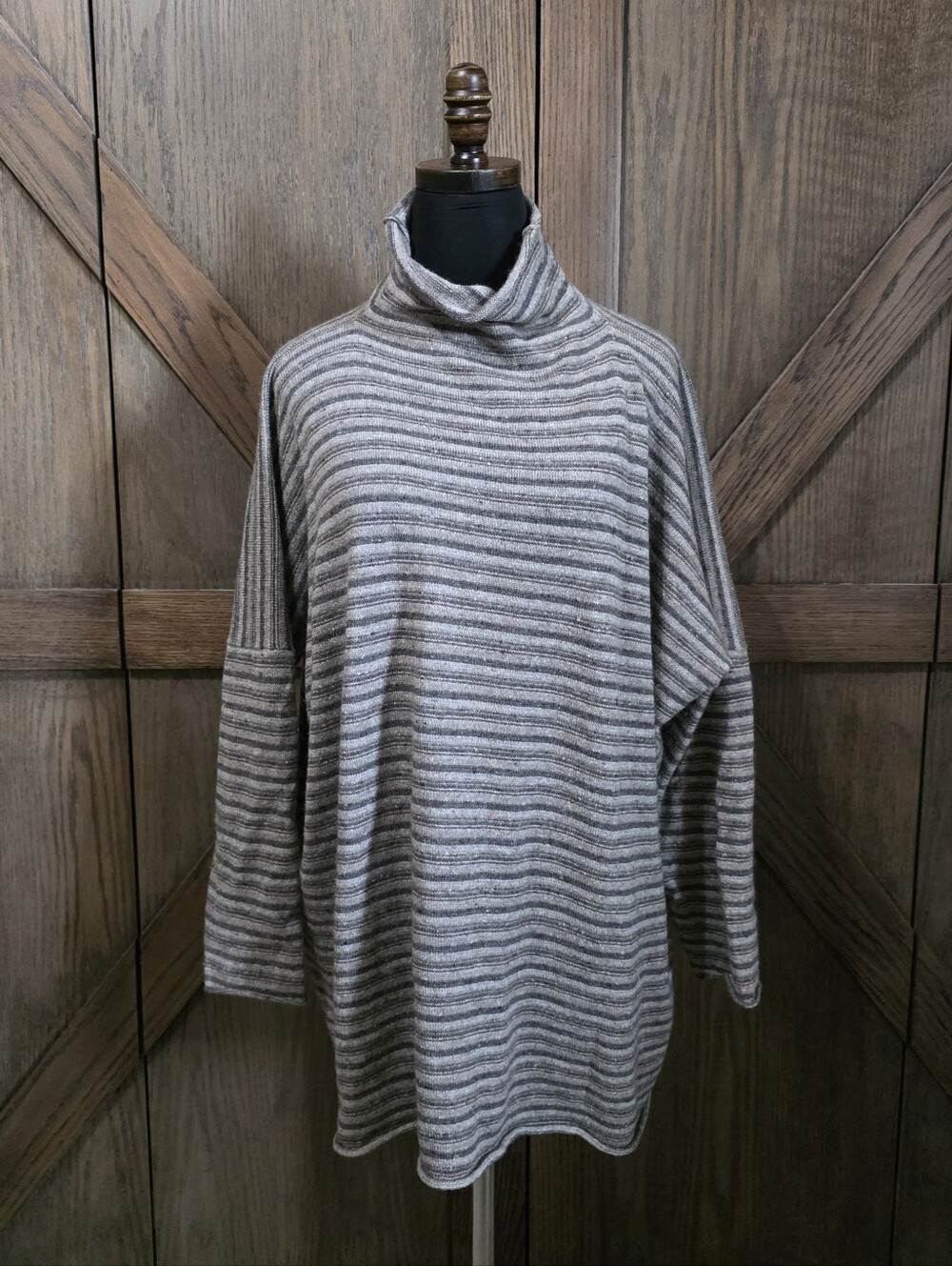eskandar Cashmere Blend Turtleneck Sweater